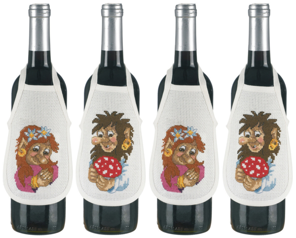 Borduurpakket Trollenkoppen 2 Stk 0330B x 2 stks