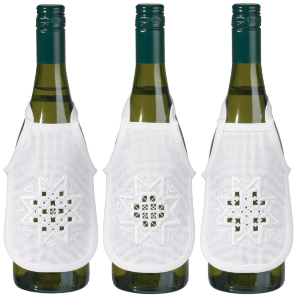 Borduurpakket Hardanger ster 3 st 10 x 15 cm