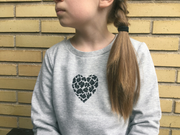 Borduurpakket Hart 7 x 9 cm