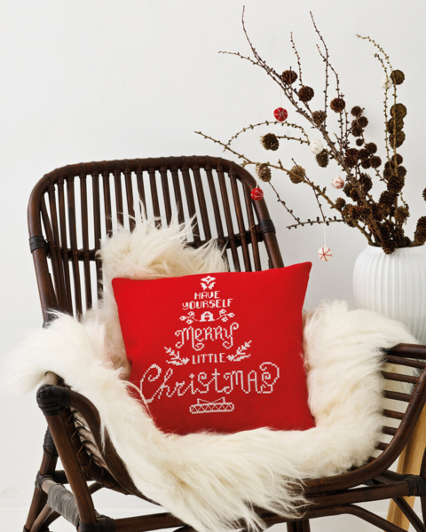 Borduurpakket Have yourself a ... 40 x 40 cm