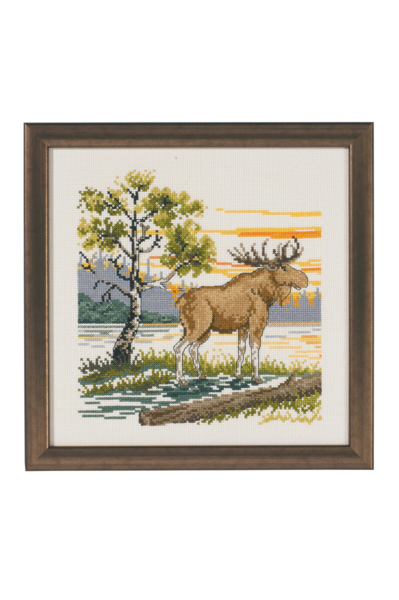 Borduurpakket Eland R5388 25 x 25 cm