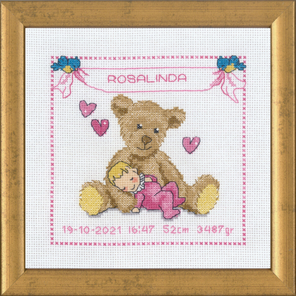 Borduurpakket Rosalinda R5500 19 x 19 cm