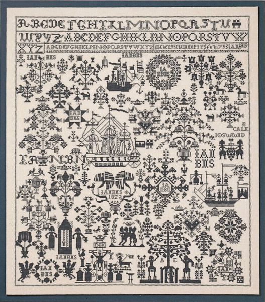 Borduurpakket Naamdoek 65 x 72 cm