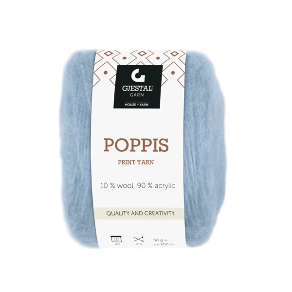 Gjestal Poppis 3210 Hemelsblauw