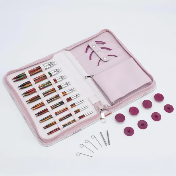 KnitPro Symfonie 2 Verwisselbare Rondbreinaalden Set, Deluxe, 13 cm