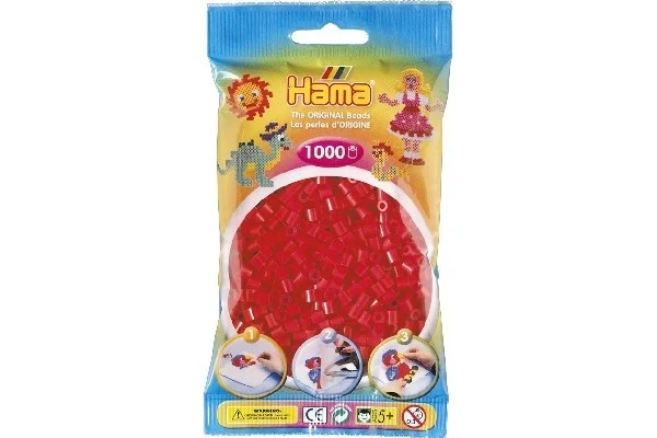 Hama Midi-kralen, Effen kleur, 1000 stuks