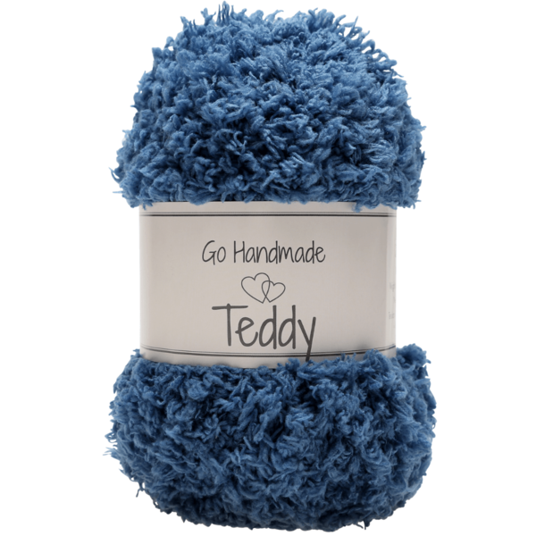 Go Handmade Teddy 17348 Benzine blauw