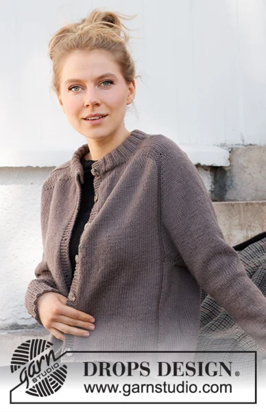 216-39 Country Muse Cardigan by DROPS Design
