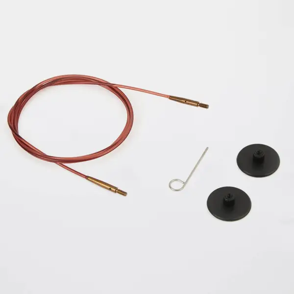 KnitPro Wire Bruin (40-150 cm)