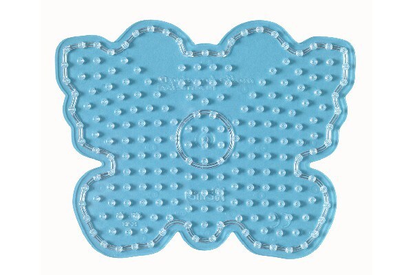 Hama maxi parelplaat, transparant - Vlinder 8218