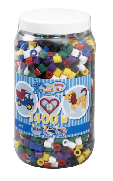 Hama Maxi Kralen 1400 st. - Mix 00 8540