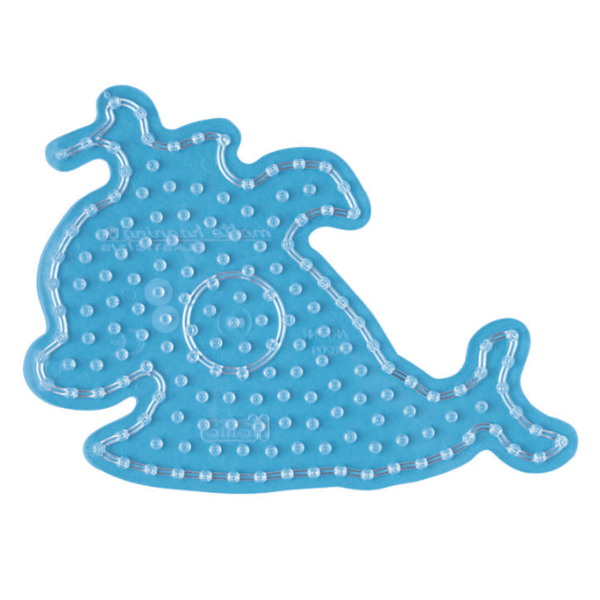 Hama maxi parelplaat, transparant - Walvis 8209