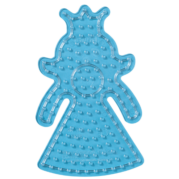 Hama maxi parelplaat, transparant - Prinses 8223
