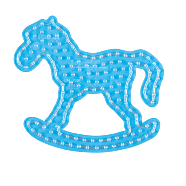Hama maxi parelplaat, transparant - Hobbelpaard 8221