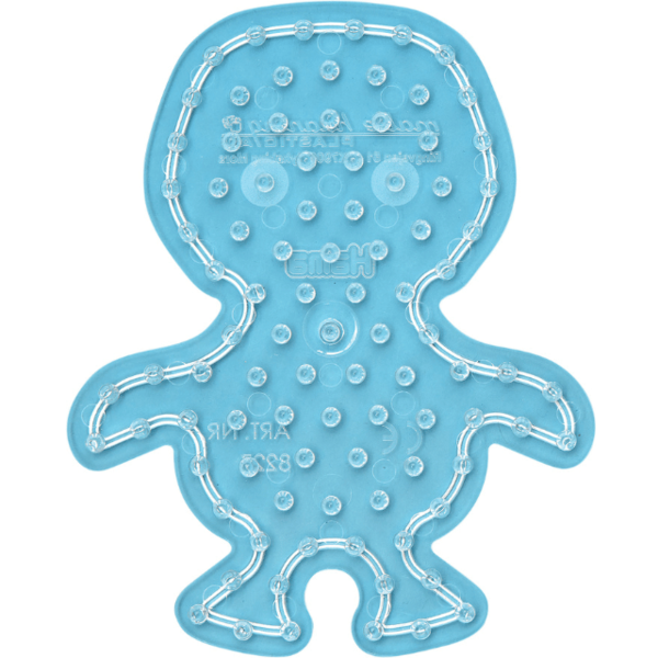 Hama maxi parelplaat, transparant - Pinguïn 8227