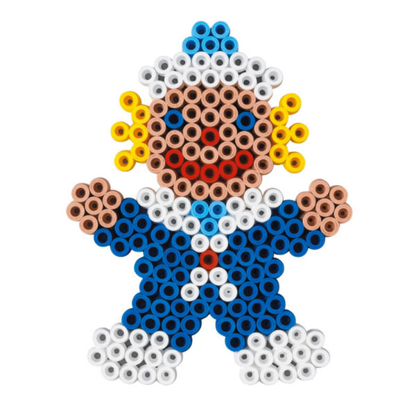Hama maxi parelplaat, transparant - Clown 8219