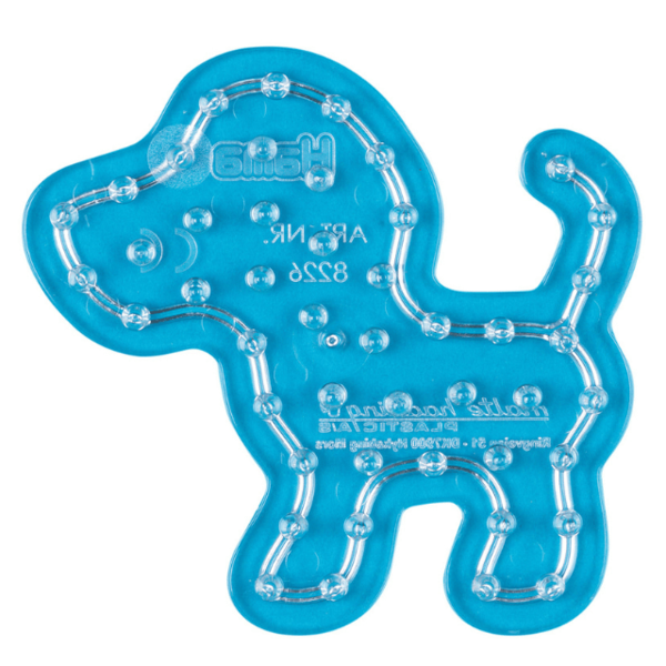 Hama maxi parelplaat, transparant - Kleine hond 8226