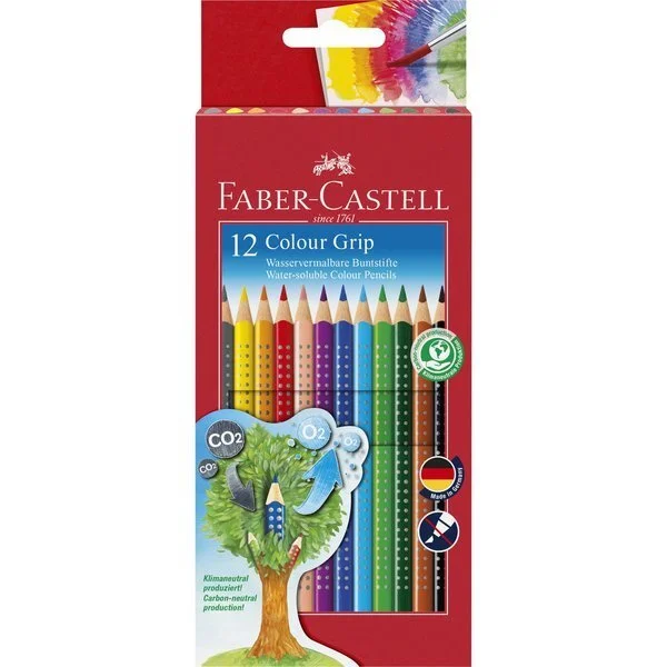 Faber-Castell, Colour Grip 12 stuks