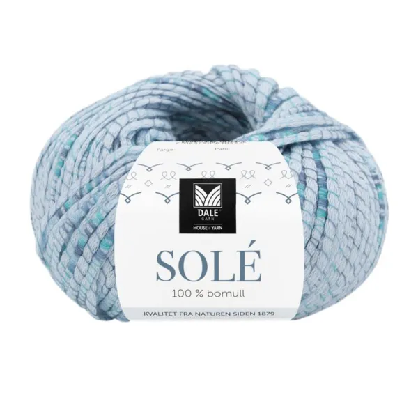 Dale Garn, 100% merino yarn Baby Ull, light grey melange (0004)