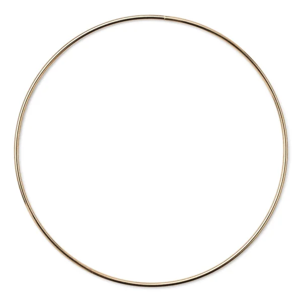 HobbyArts Metalen Ring Goud 15 cm