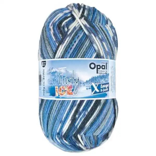 Opal XLarge Frosty Ice 8-ply 52 Gefrorener Bergsee