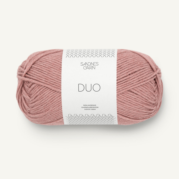 Sandnes Duo 4032 Poederroze