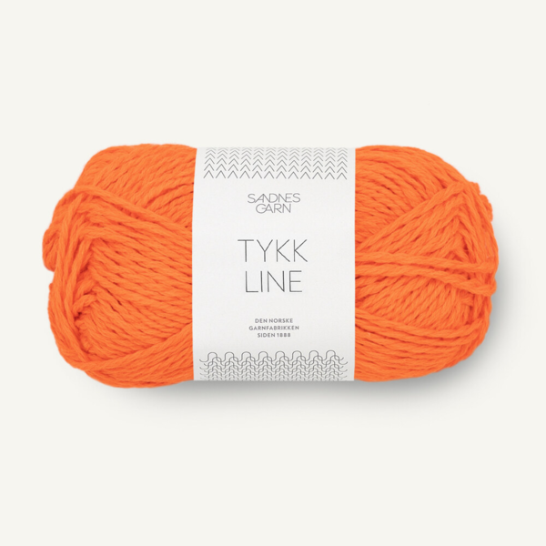 Sandnes Tykk Line 3009 Oranje Tijger