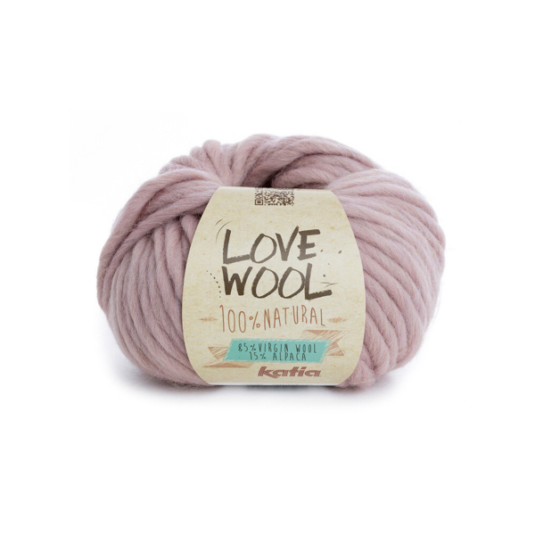 Katia Love Wool 109 Middenroze