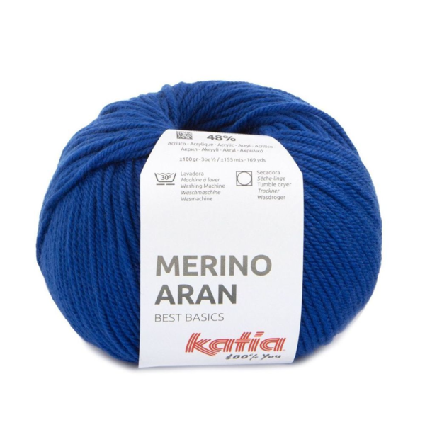 Katia Merino Aran 099 Ultramarijnblauw