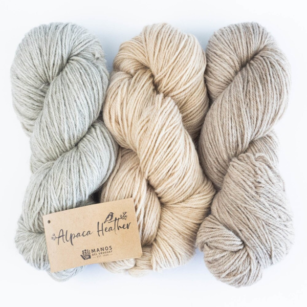 Alpaca Heather Natural - Ongekleurd