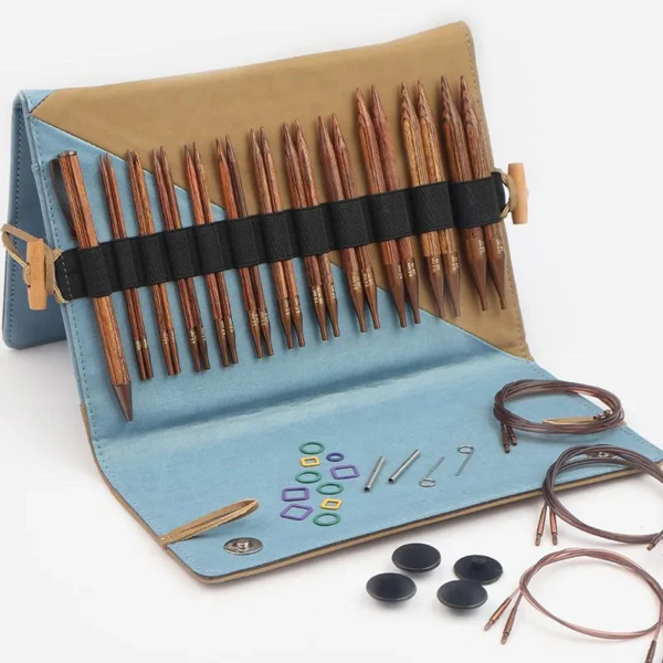 KnitPro Ginger Normal Verwisselbare Rondbreinaalden Set, Grande, 13 cm