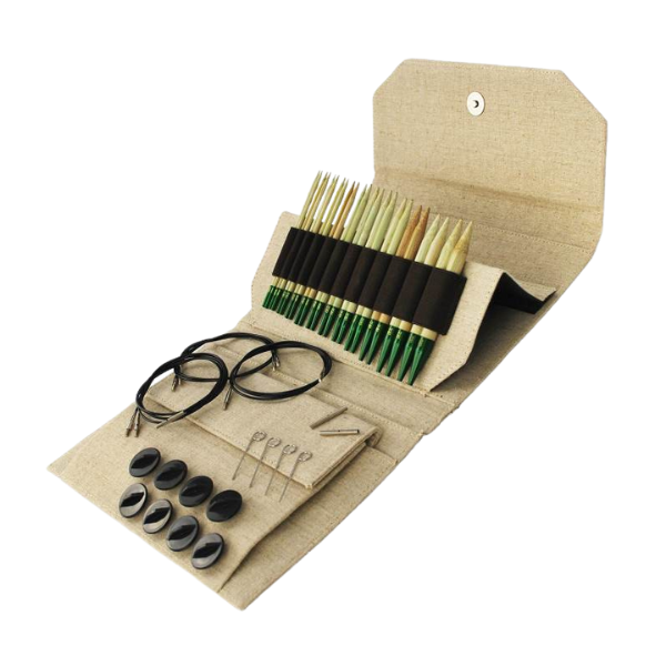 LYKKE Verwisselbare Rondbreinaalden Set Grove, Beige, 13 cm