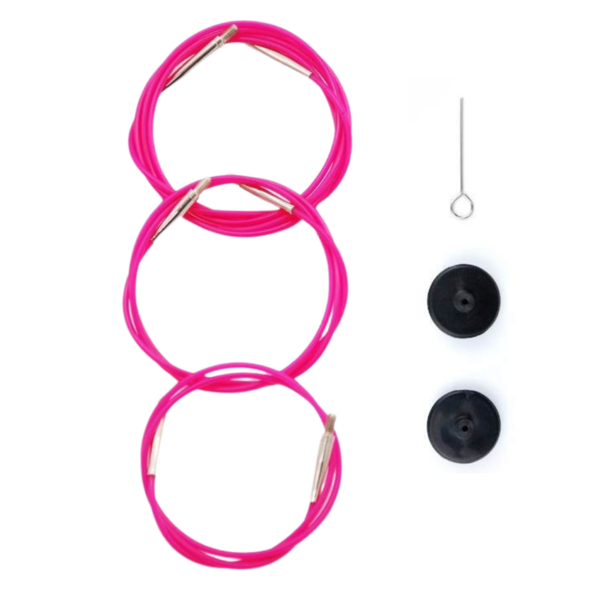 LYKKE Swivel Kabel Roze (40–150 cm)
