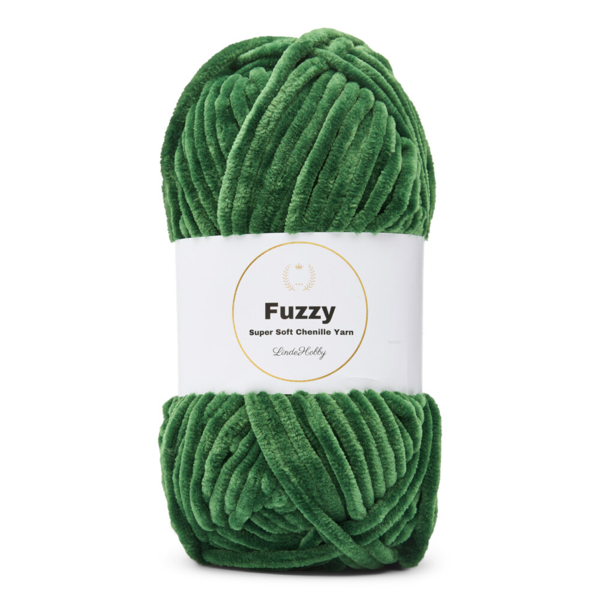 LindeHobby Fuzzy Chenille 38 Groen