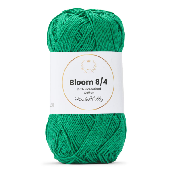 LindeHobby Bloom 8/4 Mercerized Cotton 33 Benetton-groen