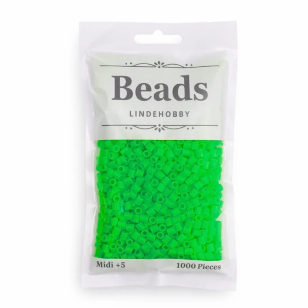 LindeHobby Beads Neon 02 Groen