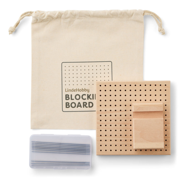 LindeHobby Blockingplank, Hout, 15x15 cm