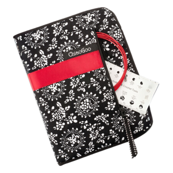 ChiaoGoo Verwisselbare Rondbreinaaldenset Twist Red Lace, Large, 13 cm