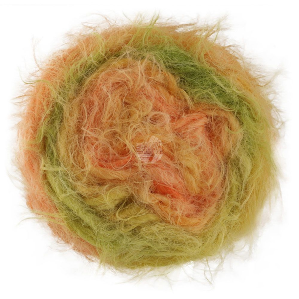 Lana Grossa Basta Mista 104 Kiwigroen/Pistachegroen/Vanille/Mosterdgeel/Perzik/Abrikoos