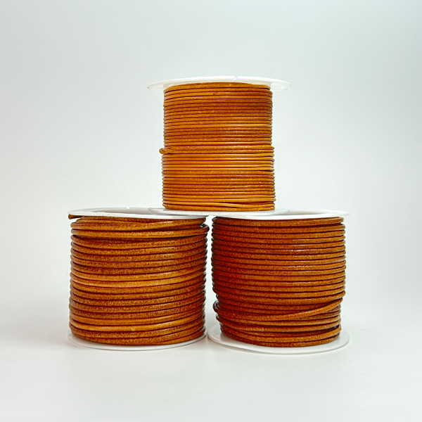 HobbyArts Leren koord, 10 m, Naturel