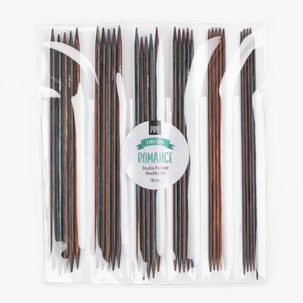DROPS Pro Romance Breinaalden Zonder Knop Set (2.50-5.00 mm)