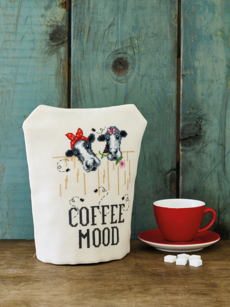 Borduurpakket Coffee Mood 23x27 cm