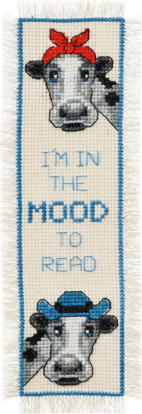 Borduurpakket I'm in the mood 7 x 22 cm