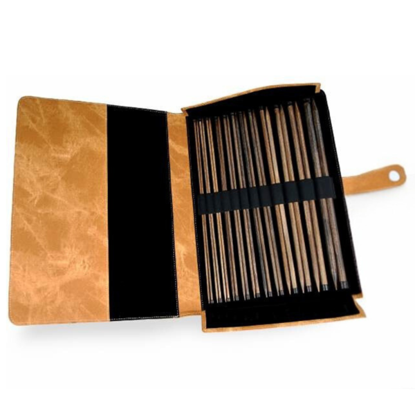 LYKKE Breinaalden Set Umber, Tan, 35 cm