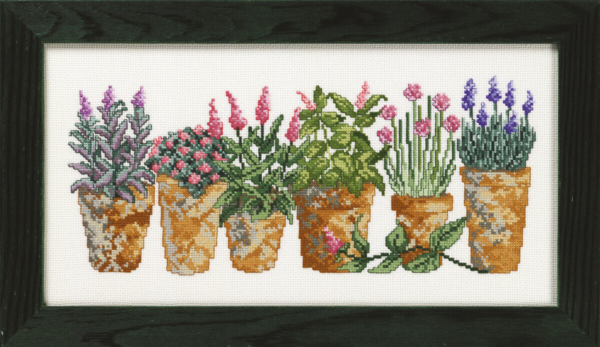 Borduurpakket Kruiden 33 x 17 cm R5328