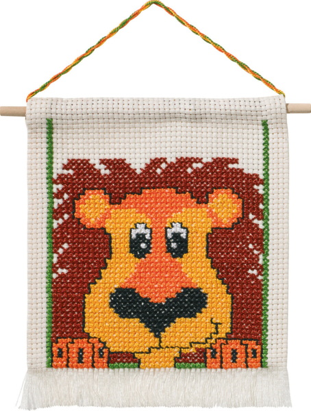 Borduurpakket MFK Leeuw M5119/18 16x18cm