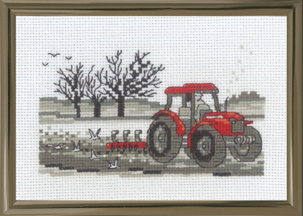 Borduurpakket Tractor R5794 15 x 10 cm