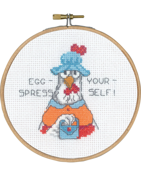 Borduurpakket Egg-Spress 5810/13 13 Ø