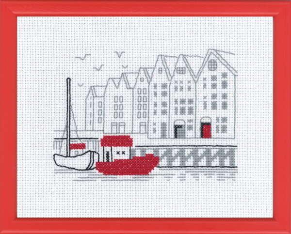 Borduurpakket Bergen R5651/30 18 x 14 cm