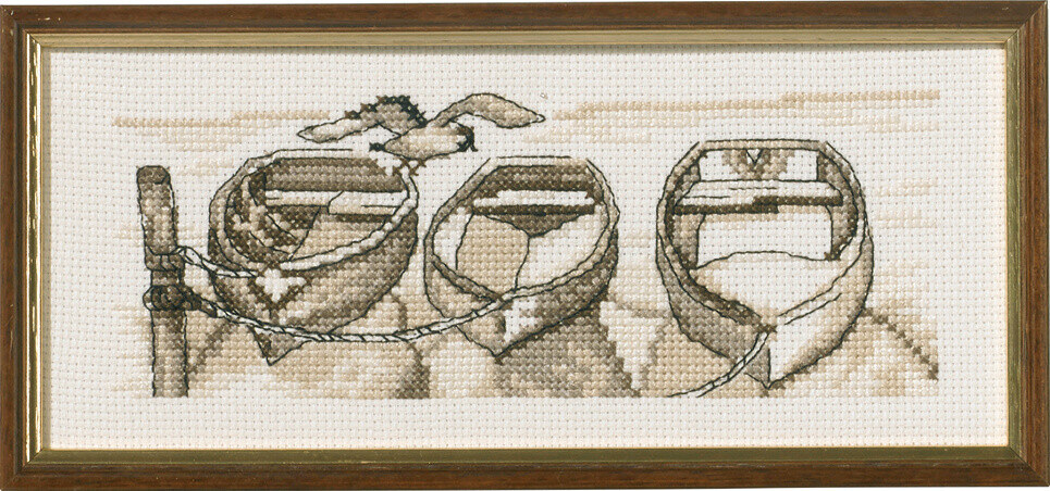 Borduurpakket Boten R5619 22 x 9 cm